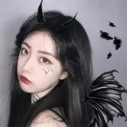 女孩头像呆萌可爱真人微