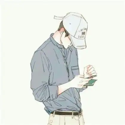 高冷女生头像黑白背影那