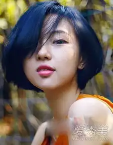 9款韩式女生短发发型无刘海短发最优雅