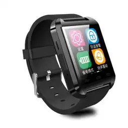 酷道u8智能手环智能蓝牙手表高清触摸彩屏健康计步器防盗智能手表伴侣智能穿戴黑色标准版智能手表产品图片1it168