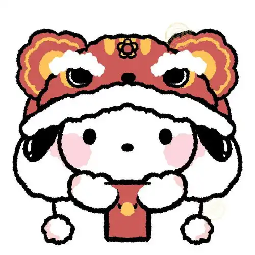 三丽鸥虎头新年头像