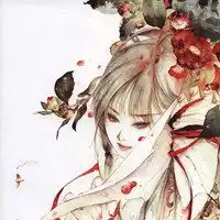 女人和花的唯美图片女孩和花朵唯美图片