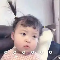 萌娃头像女搞怪小孩保姆