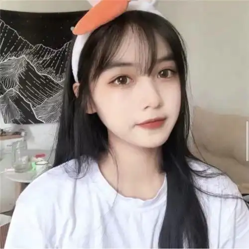 普通自然真人头像女,冷酷中带着一点霸气公主范
