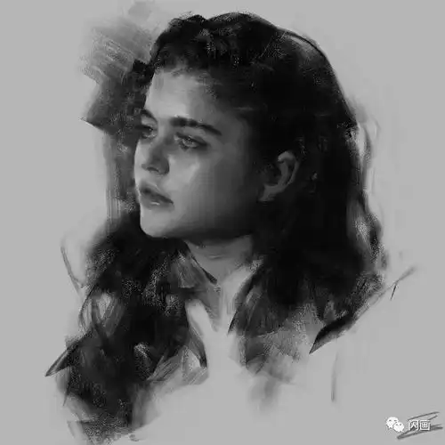 虚实之下的女生头像,美极了