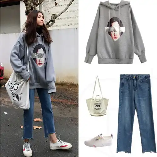 卫衣搭配好瞬间可以提升你的穿搭方式