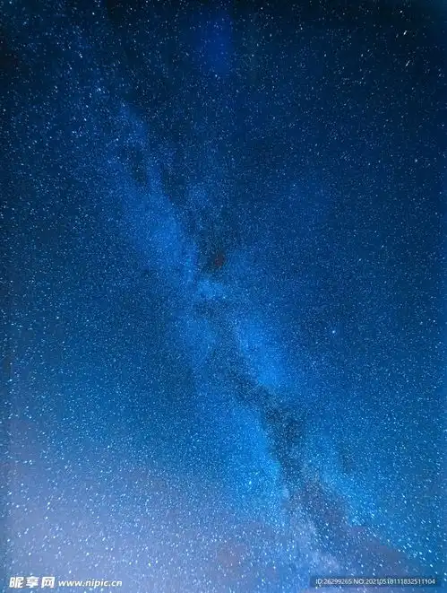 科技感蓝色黑夜星空背景摄影图商务素材