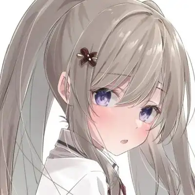 三季画风手绘干净女头
