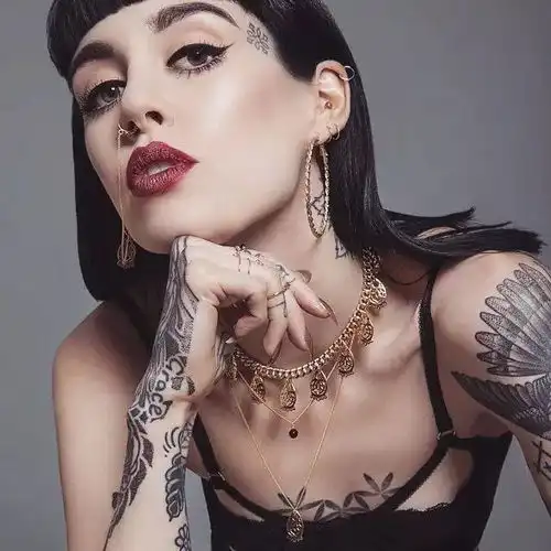 这些刺青美女一定有你眼熟的