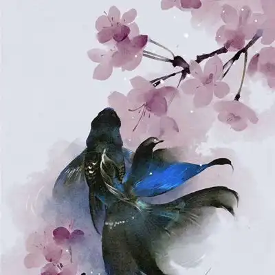 中年妇女微信头像好运中