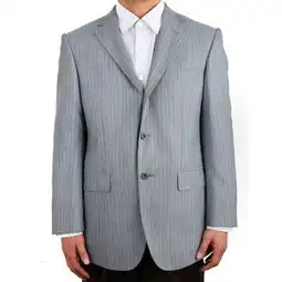 萨托尼sartore男士商务特价正装西服上衣灰条03048030图片大全邮乐官方网站