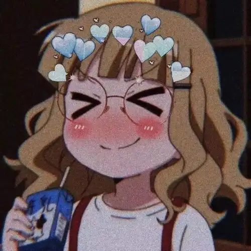 优质女生头像卡通别哭