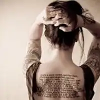 有纹身非主流情侣头像微信头像图片大全