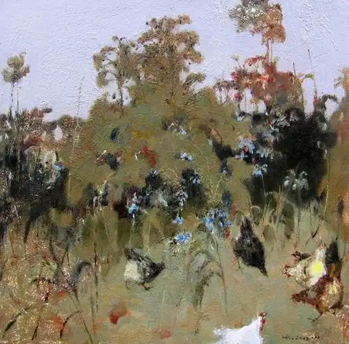 高深幽远的意境,陈和西油画欣赏