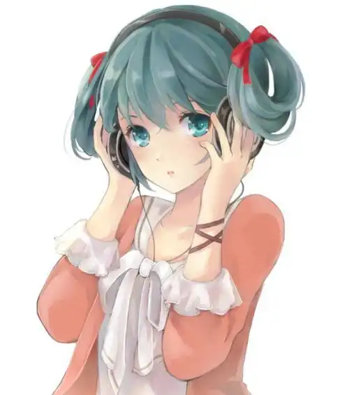 动漫美图欣赏动感迷人的二次元美少女,对未来充满了希望