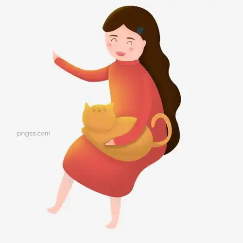 卡通可爱抱着猫咪的小女孩可商用元素图片大小2000x2000px图片尺寸554.81kb来自png搜索网pngss.com免费免扣png素材下载psd素材插画儿童卡通可爱猫咪女孩人物素微笑装饰图案