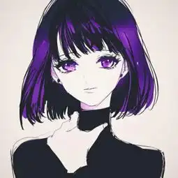 动漫女头高冷霸气腹黑黑暗高冷少女动漫图片