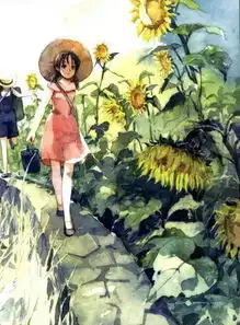 shel风色四叶草温馨水墨画册