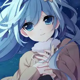 特写动漫女生头像我会借着时光的声音,去描摹你的眉眼