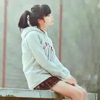 那个有女生伤感头像还有可爱的给我点我需要