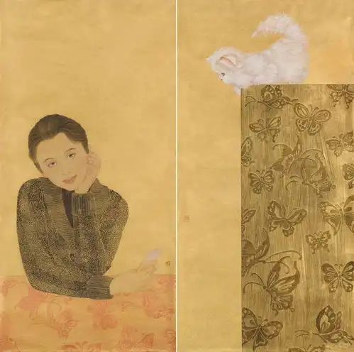 她笔下的女性人物秀美清丽情思悠悠