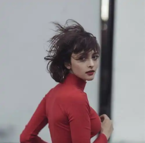 自然率性的发型,它们和冬天更配