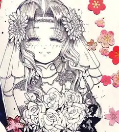 波兰美女艺术家笔下的人物插画,每一张都适合做头像