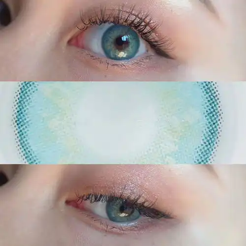 赠盒2片装俄罗斯女孩欧美混血小直径年抛美瞳抖音网红同款度数