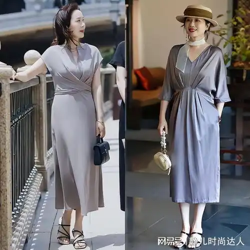 中年女人如何展现成熟之美试试过膝裙高跟鞋,真好看
