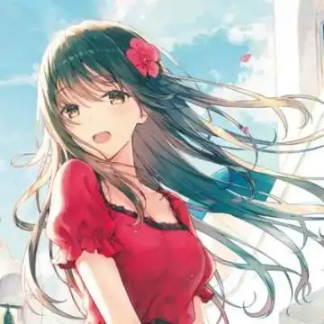 美女微信卡通头像