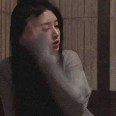 模糊女生头像个性微型小