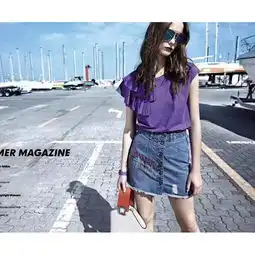 源自意大利轻奢潮牌时尚欧美风女装米兰时装周t台走秀款19夏走份出货中