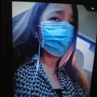 15岁女生头像戴口罩的面