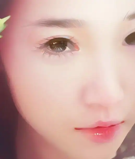 将女孩照片转成古典手绘美女风格