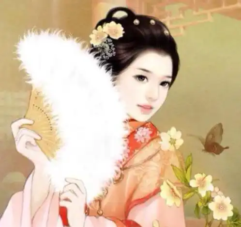 古风美女头像手绘女头
