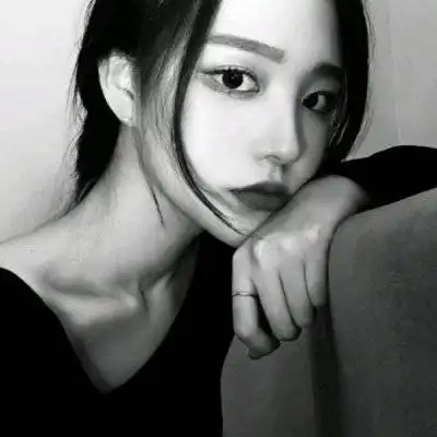 黑白女头像高冷黑白孤傲高冷御姐头像