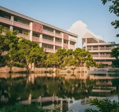 诗意春天广西城市职业大学的花漾时光