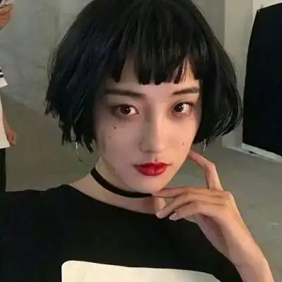 短发女头像唯美有气质短发控女生气质范