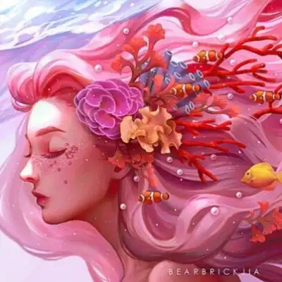 微信头像女绘画图片动漫