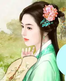 一顾倾人城,再顾倾人国惊艳古装手绘美女
