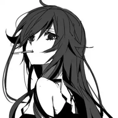 地狱少女阎魔爱头像暗黑唯美地狱少女恐怖头像