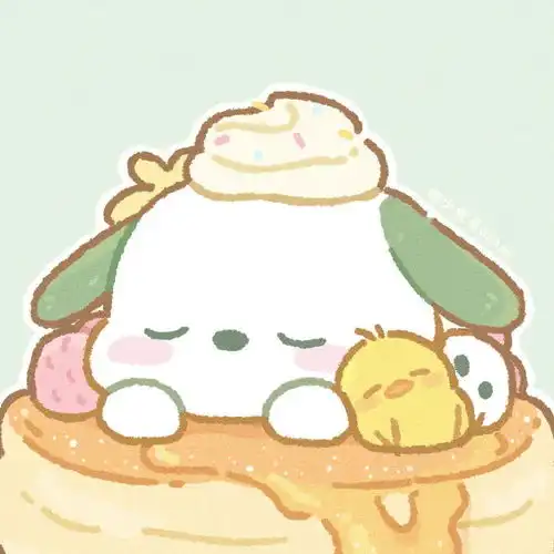 三丽鸥拟人头像少女布偶